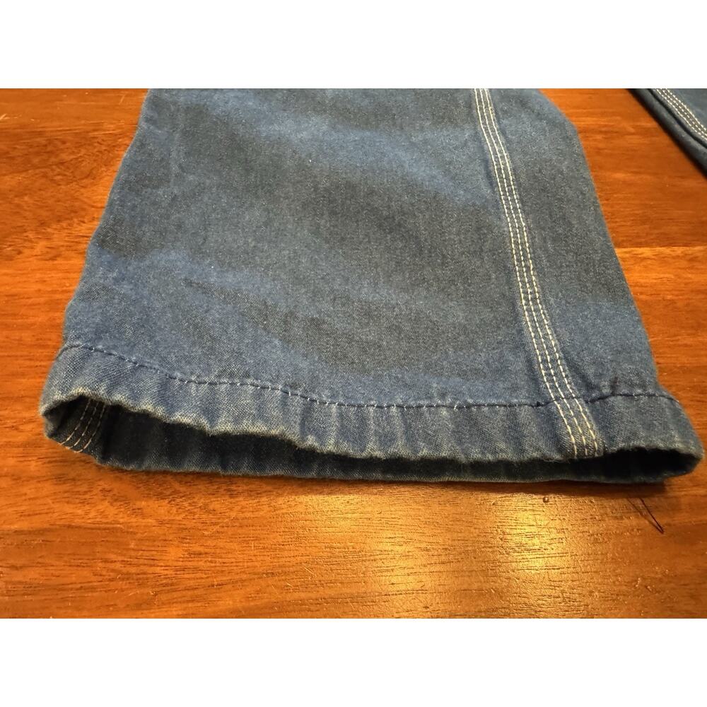 34 X 32 Liberty Overalls Blue Denim - Picture 8 of 12